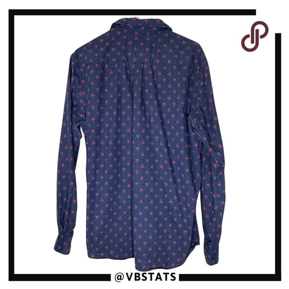 Rodd & Gunn Men's Frankleigh Park Long Sleeve Button Down Shirt Navy Size Large - Picture 2 of 8